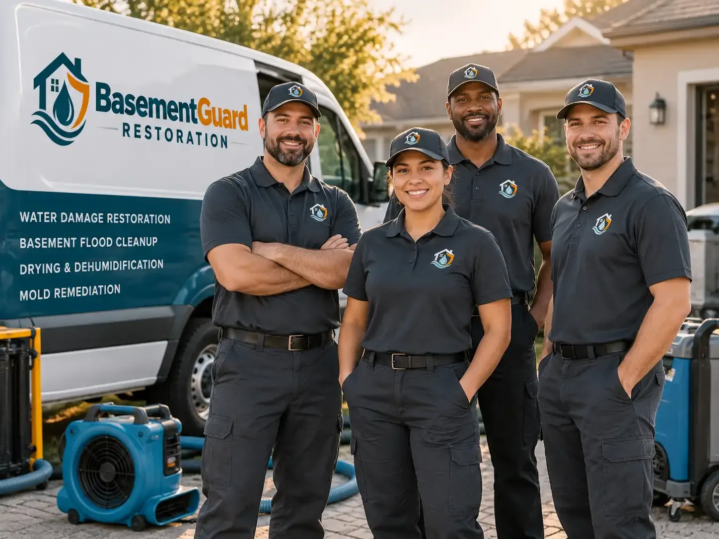 Basement Water Damage Restoration company in Edwall, WA